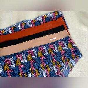 (5) DKNY Litewear Cut Anywhere Assorted 3-Pack Hipster Briefs
